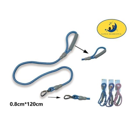 素色大钩圆绳0.8*120cm Correa para perros