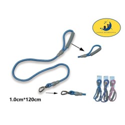 素色大钩圆绳1.0*120cm Correa para perros