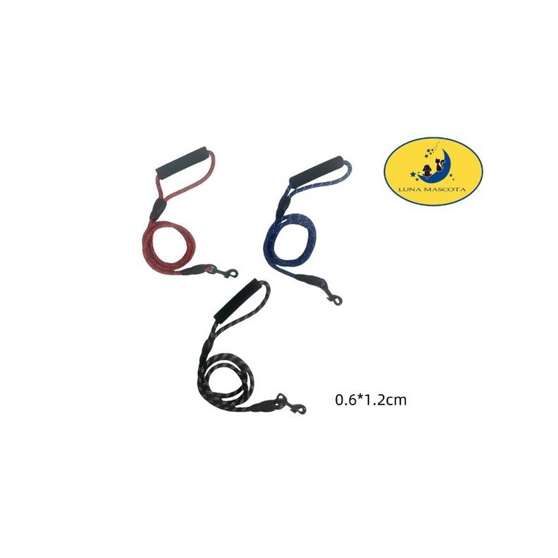 配色系反光圆绳 0.6*120cm Correa para perros 0.6*120cm
