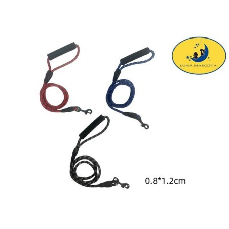 配色系反光圆绳 0.8*120cm Correa para perros 0.8*120cm