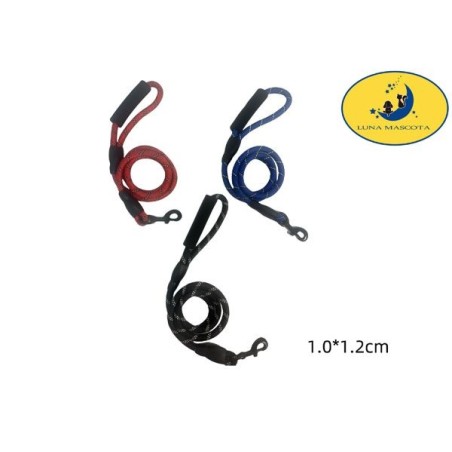 配色系反光圆绳 1*120cm Correa para perros 1*120cm