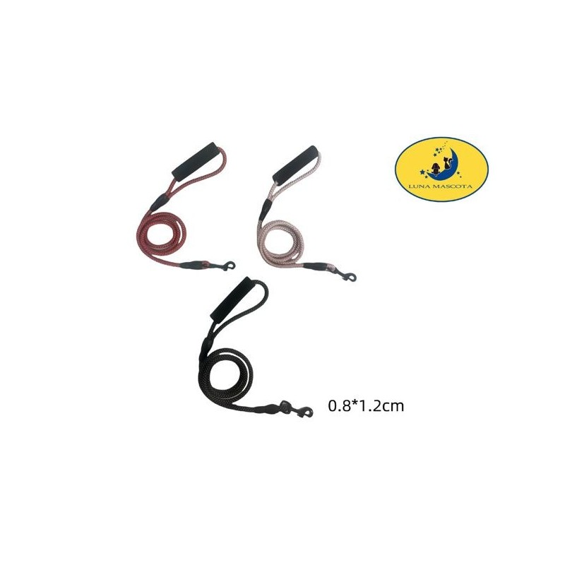 新款反光圆绳 0.8*120cm Correa para perros 0.8*120cm