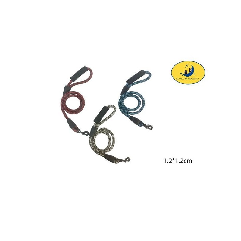 斜纹路圆绳 1.2*120cm Correa para perros 1.2*120cm