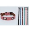 1.5 3骨头绣花 Collar Para Perros