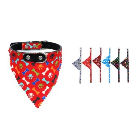 狗口水巾2.0*33cm Pa?Uelo Baberos Para Perros Y Gatos