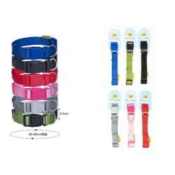 2.5cm素色颈圈2.5cm*40/60cm Collar 2.5Cm*40/60Cm