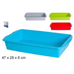 托盘 Bandeja plastico colores surtidos 47*28cm