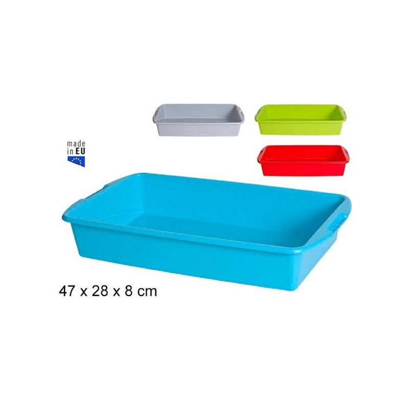 托盘 Bandeja plastico colores surtidos 47*28cm