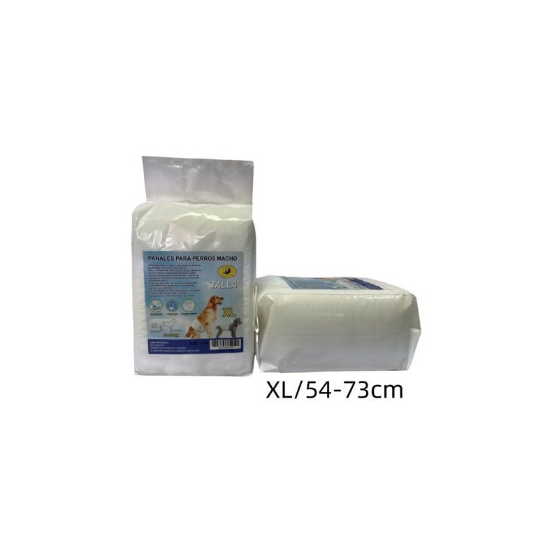 公狗尿裤 尺寸 XL Pañales para perros macho Talla XL