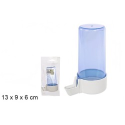1pcs 大号鸟饮水瓶13x9x6cm Bebedero pájaro maxi azul 13x9x6cm