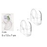 两只装鸟食盒带盖 Pack 2 Comederos Para Pájaro Con Tapa
