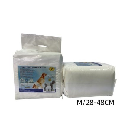 公狗尿裤 尺寸 M Pañales para perros macho Talla M