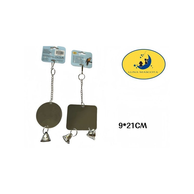 鸟玩具镜子9*21CM Accesorios para jaulas
