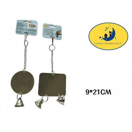 鸟玩具镜子9*21CM Accesorios para jaulas
