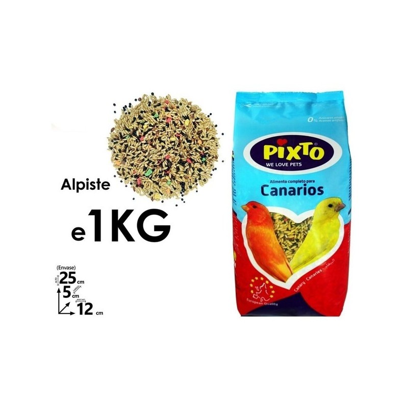 鸟食 CANARIOS 1KG ALIMENTO CANARIOS 1KG