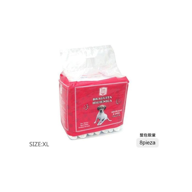 母狗尿裤XL Braguitas Higienicas T.Xl