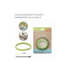 驱蚊虫颈环 M-40 cm Collar Repelente Pulgas Y Garraptas 33Cm Talla S