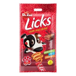 老外品牌宠物零食 液体猪肉酱4pcs（建议零售价2.5欧） Dr Zoo Snack Liquido perro Carne x 15 g x4 und