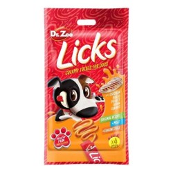 老外品牌宠物零食 液体鸡肉酱4pcs（建议零售价2.5欧） Dr Zoo Snack Liquido perro pollo x 15 g x5 und