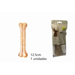 1pcs牛皮压骨12.5cm Mordedor Natural Perros