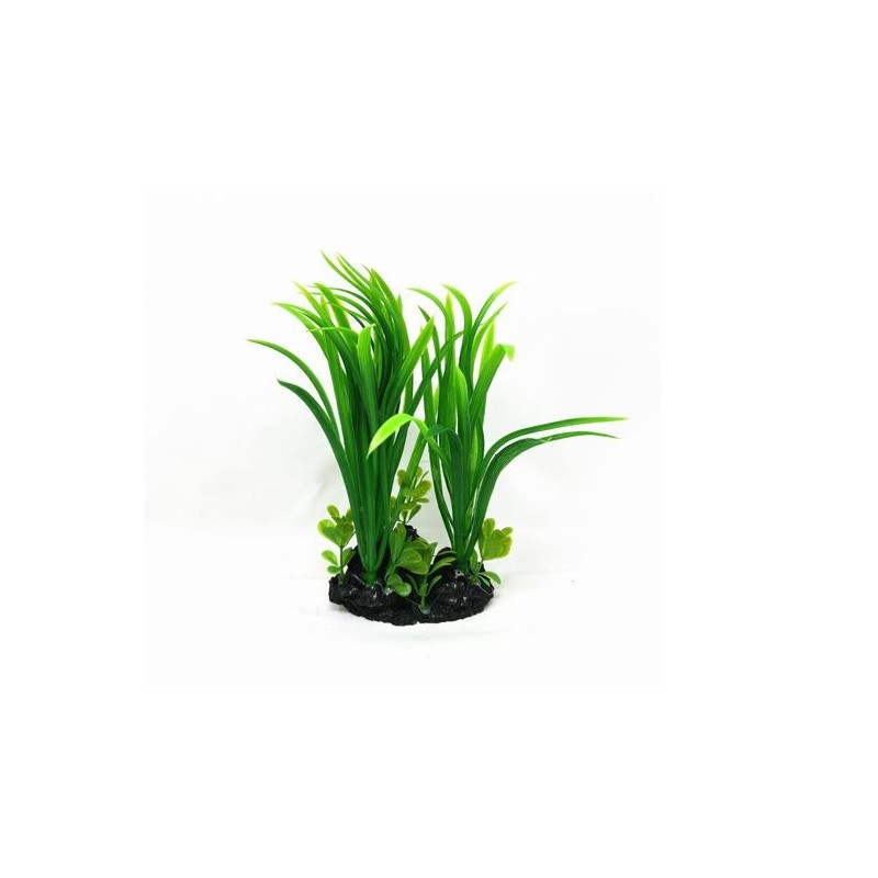 水草13*7*25 cm 1pcs Planta Artificial Para Acuarios