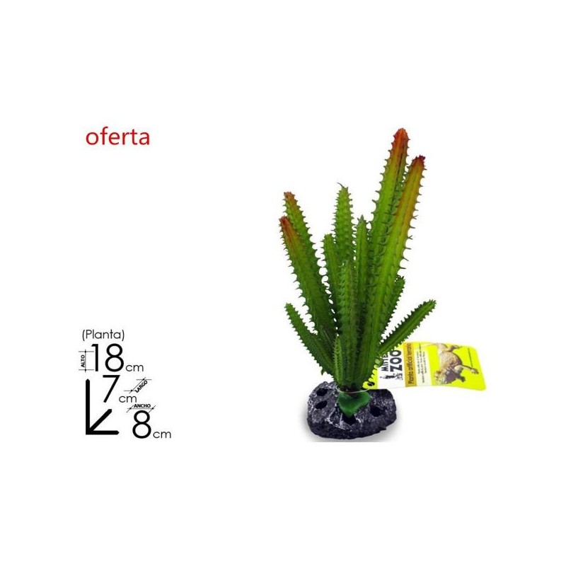 水草18*7*8cm Planta Decorativa Terrario