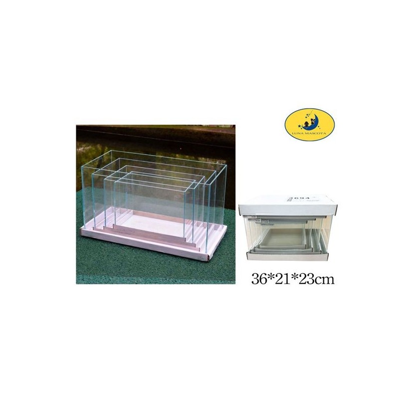 中号四件套鱼缸 Set de pecera para peces