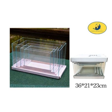 中号四件套鱼缸 Set de pecera para peces