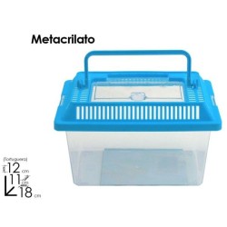 塑料鱼缸18*12*11cm Pecera Plastico Con Tapa