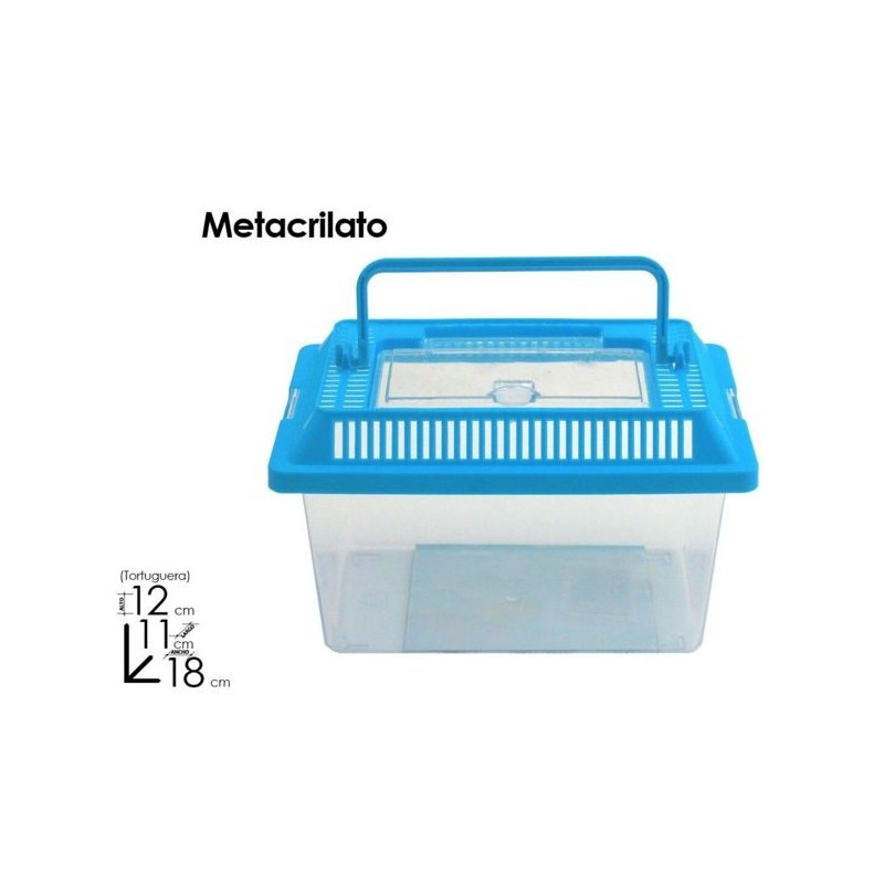 塑料鱼缸18*12*11cm Pecera Plastico Con Tapa
