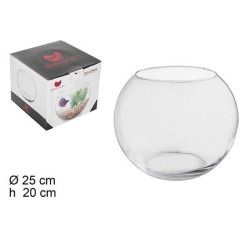 鱼缸25cm Pecera Cristal Caja Regalo 25Cm 25X25X20Cm
