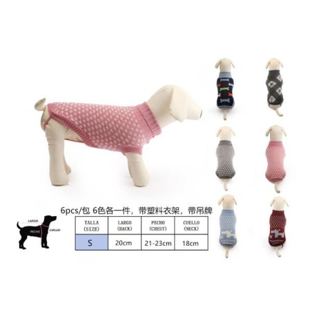 毛线衣 尺寸：S Jersey Para Mascota Talla ：S