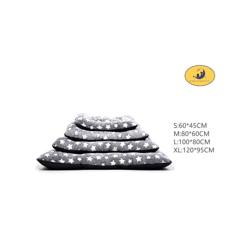 印花绒四件套垫子-星星 Cama Para Perro Talla Xs 8435669813630 S 8435669813647 M 8435669813654 L 8435669813661