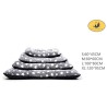 印花绒四件套垫子-星星 Cama Para Perro Talla Xs 8435669813630 S 8435669813647 M 8435669813654 L 8435669813661