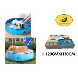 宠物泳池120CM X H30CM PISCINA PARA PERROS L