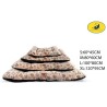 印花绒四件套垫子-浅棕色脚印 Cama Para Perro Talla Xs 8435669813630 S 8435669813647 M 8435669813654 L 8435669813661