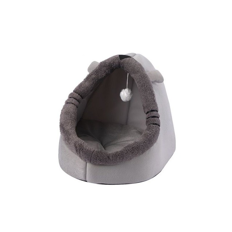 开口猫窝大号35x35x30cm灰色 casita para mascotas