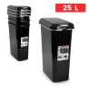 FORTE塑料垃圾桶 CUBO RECICLAJE 25 L NEGRO