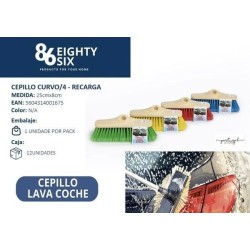 QC洗车扫把 CEPILLO CURVO 25X8CM LAVA COCHE