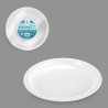 BEST20.5CM一次性盘 S/100 PLATO BLANCO LLANO REUTILIZABLE 20.5CM