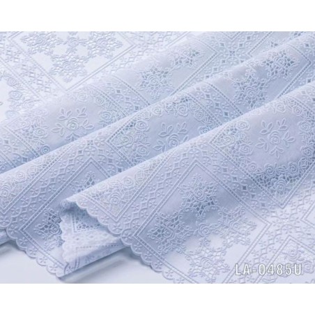 白色蕾丝桌布 HULE 1.40X20M