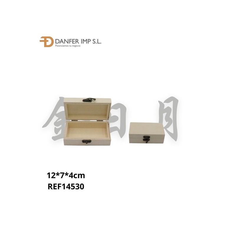 杨木合板长方形木盒 CAJA DE MADERA LY-46017