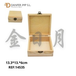松木正方形木盒 CAJA DE MADERA LY-10605E