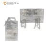9格盒银耳环配件 SET PENDIENTES DIY PLATA