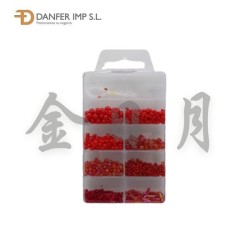 九格盒米珠 BOLITAS DE COLORES SURTIDO 9