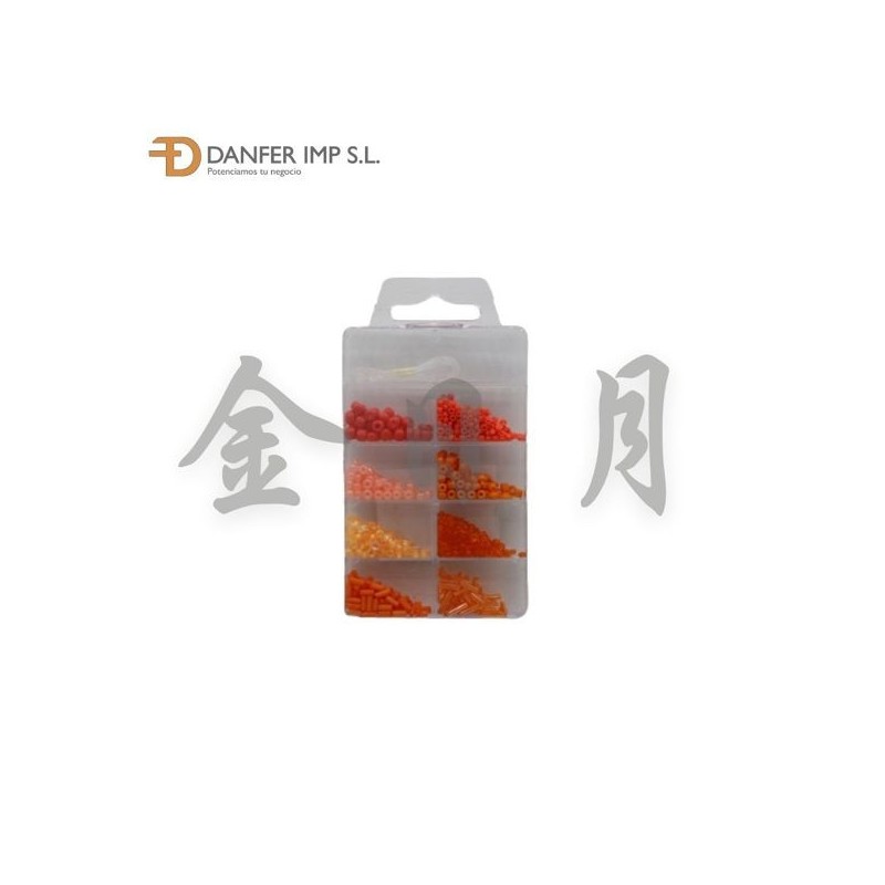 九格盒米珠 BOLITAS DE COLORES SURTIDO 9