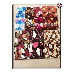 珊瑚绒马桶三件套 JUEGO ALFOMBRA DE BANO 3PCS