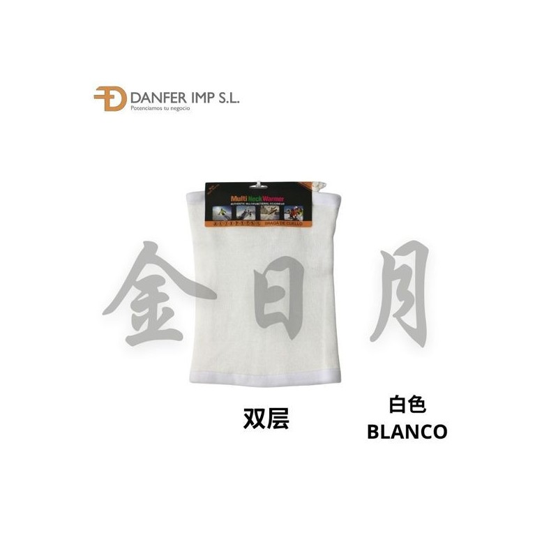 大人双层白色脖套 BRAGA DE CUELLO ADULTO