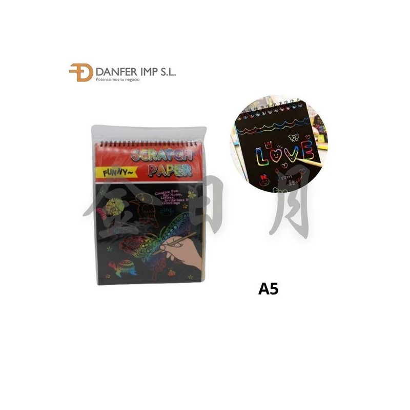A5刮画纸 RASCA Y DIBUJA A5