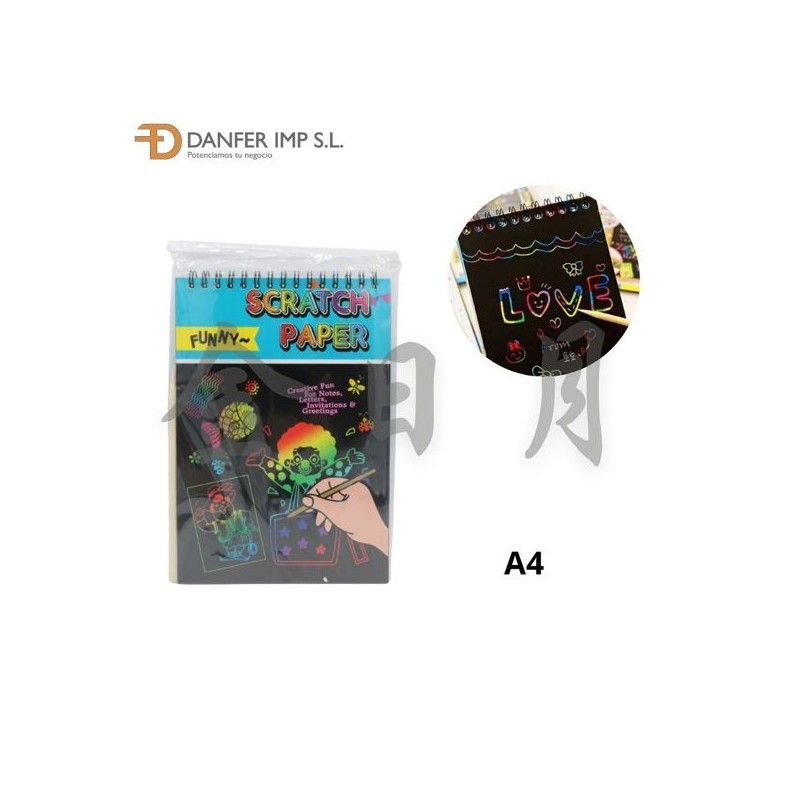 A4刮画纸 RASCA Y DIBUJA A4